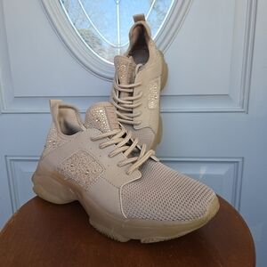Steve Madden Ganzo Blush Chunky Fashion Sneakers